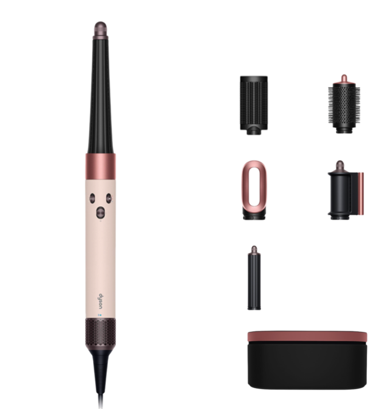 Стайлер Dyson HS08 Hairstyler Airwrap i.d. Straight+Wavy (Ceramic Pink/Rose Gold) (2025)