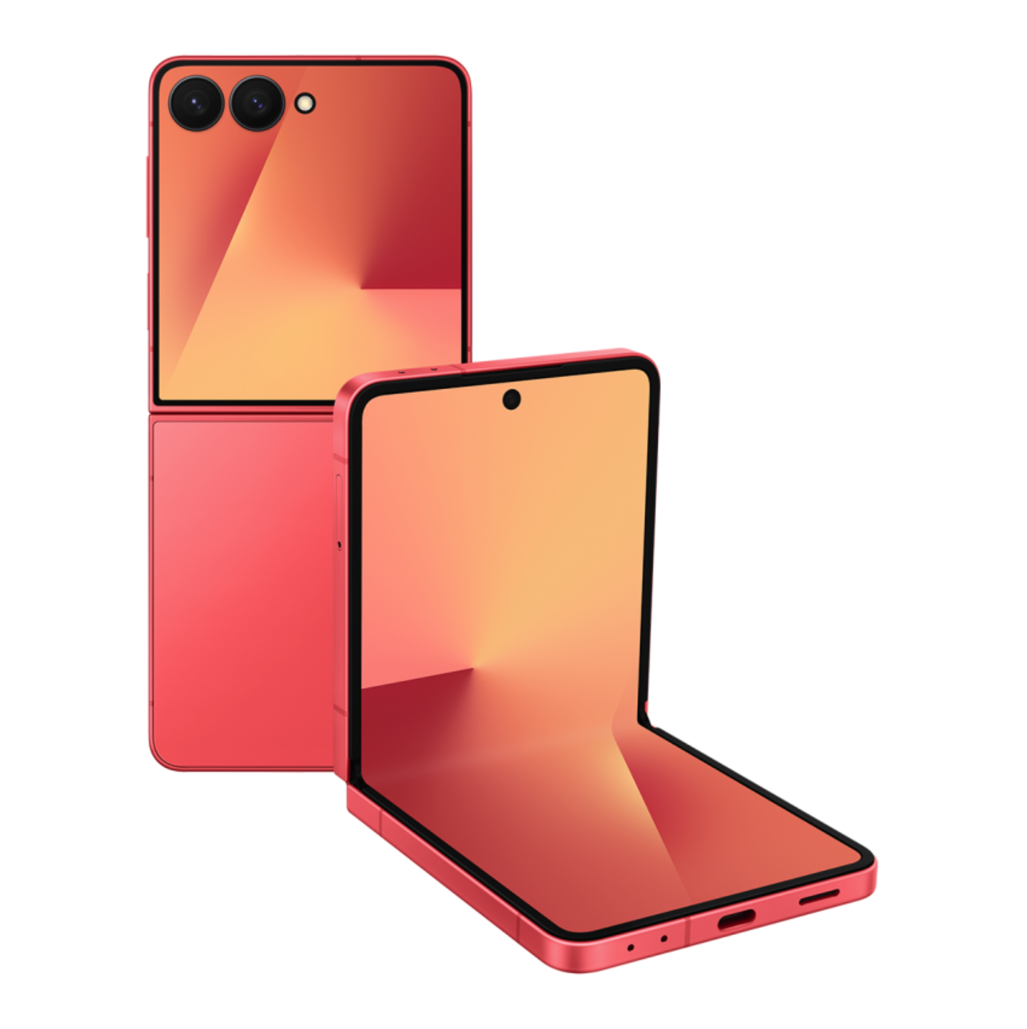 Смартфон Samsung Galaxy Z Flip7 Коралловый · 256