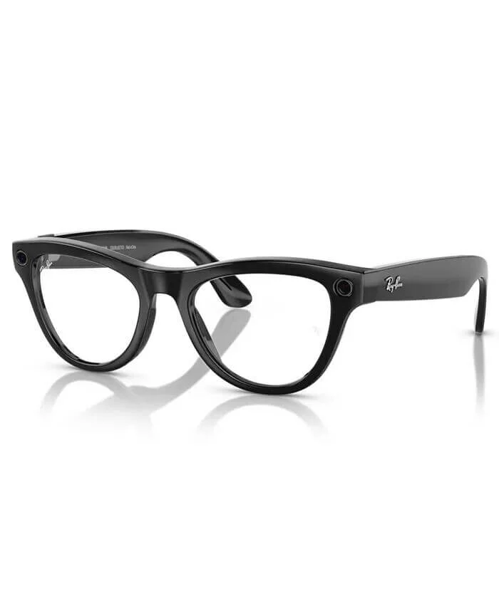 Умные очки Ray-Ban Meta Skyler RW4010 Shiny Black/Clear (М) Ray-Ban Meta