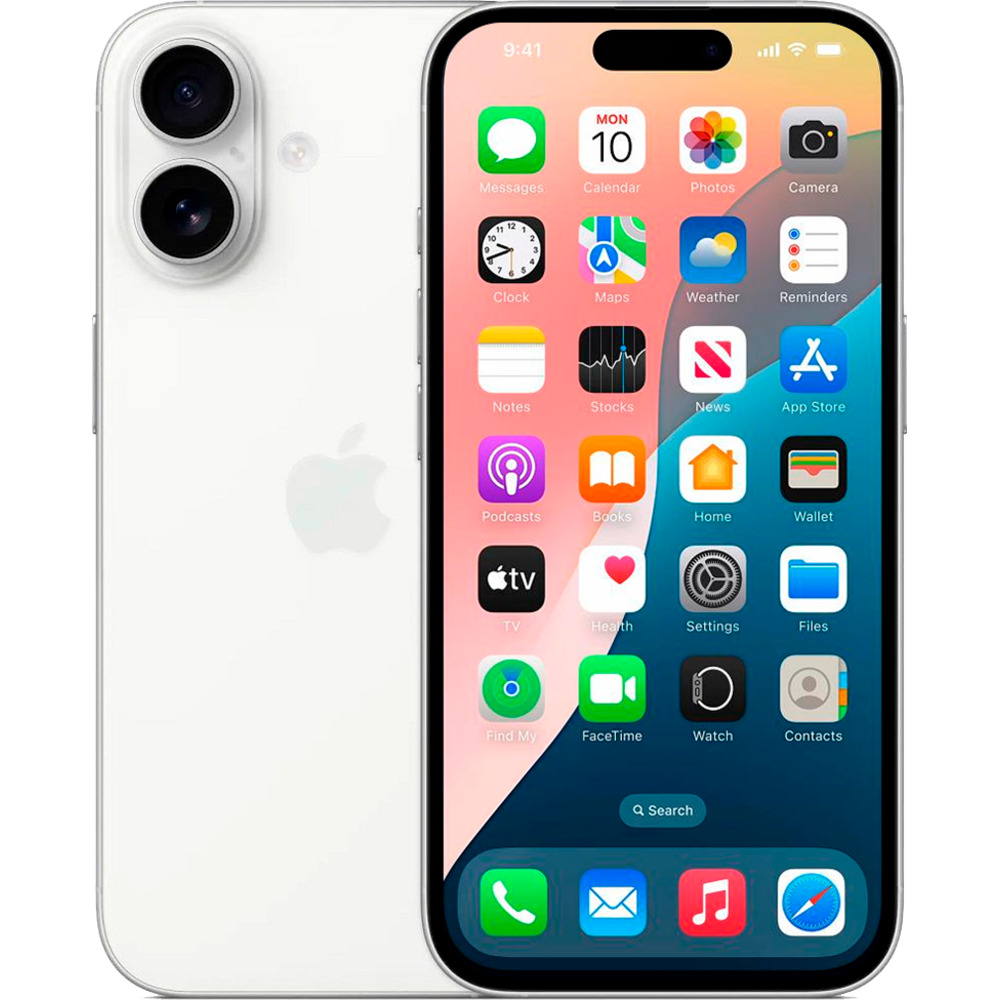 iPhone 16 Белый · 128 · sim