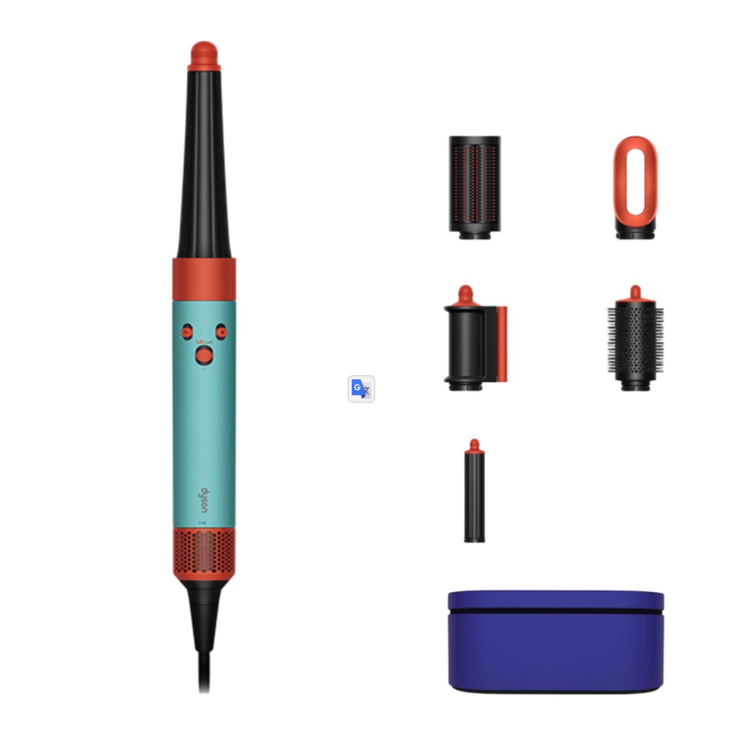 Стайлер Dyson HS08 Hairstyler Airwrap i.d. Straight+Wavy (Ceramic Patina/Topaz Orange) (2024)