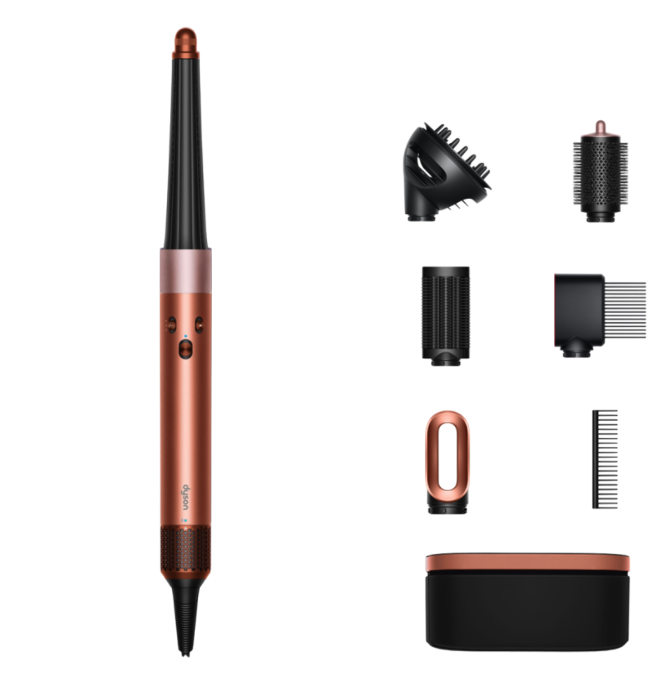 Стайлер Dyson HS08 Hairstyler Airwrap i.d. Curly+Coily (Amber Silk) (2025)