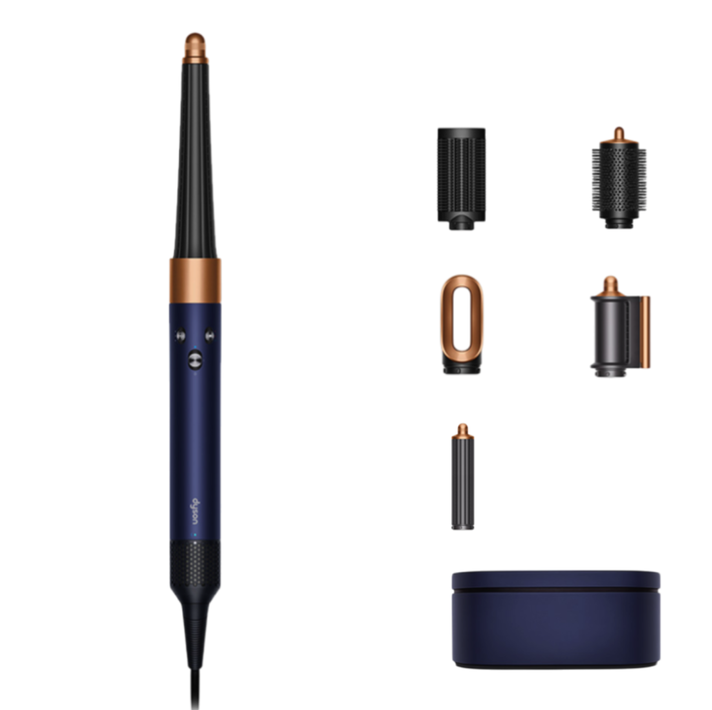 Стайлер Dyson HS08 Hairstyler Airwrap i.d. Straight+Wavy (Prussian Blue/Rich Copper) (2025)