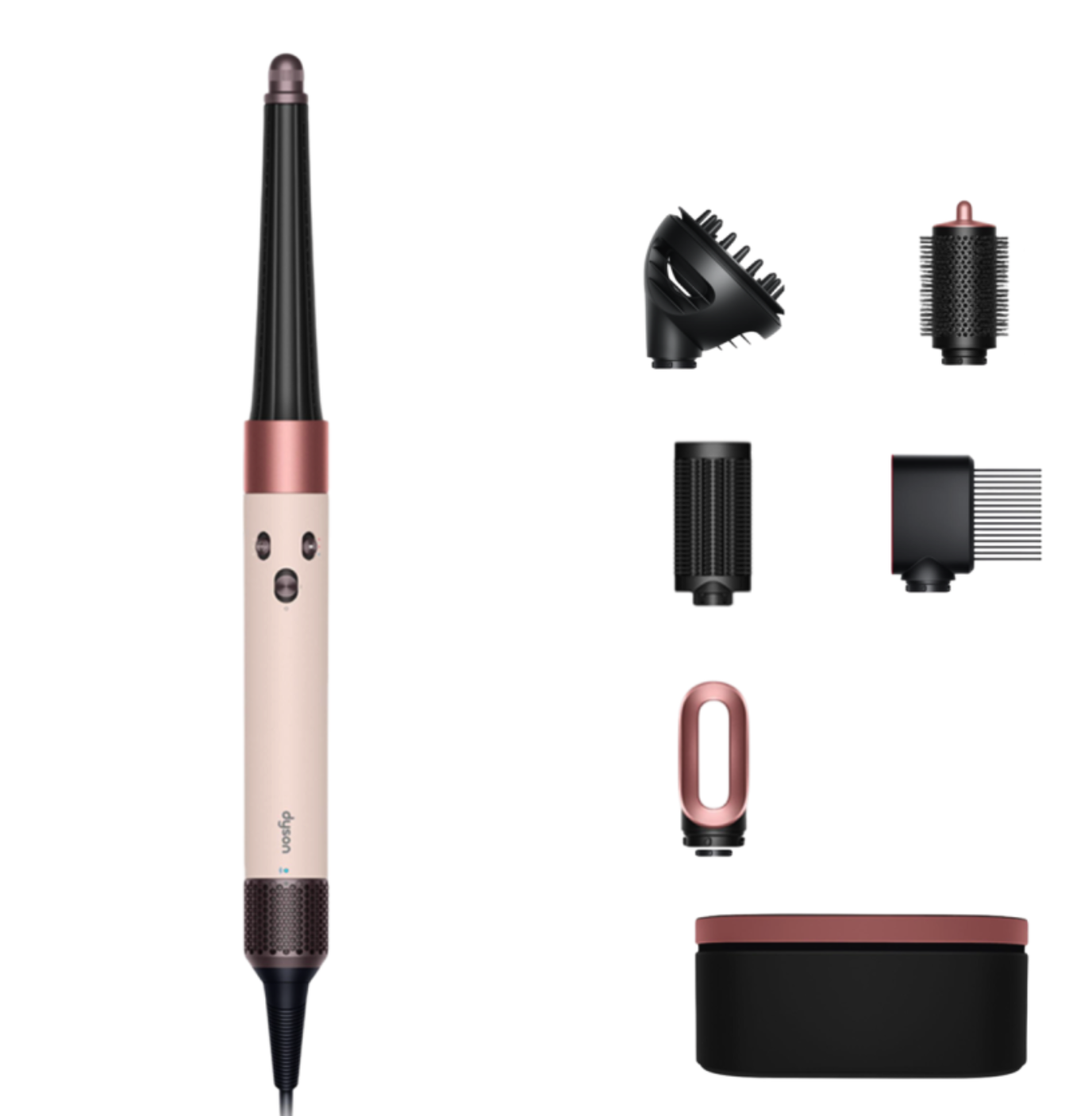 Стайлер Dyson HS08 Hairstyler Airwrap i.d. Curly+Coily (Ceramic Pink/Rose Gold) (2025)